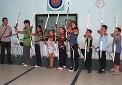 Okçular hedefe kitlendi