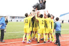 TERMESPOR EVİNDE SEVİNDİ