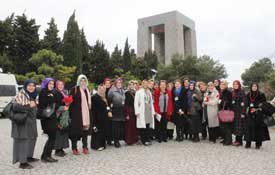 Tekkeköylü Kadınlar Çanakkale’den döndüler