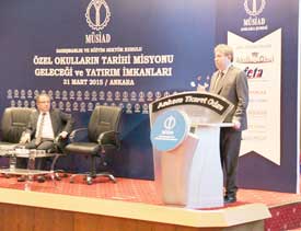 ”GELECEĞİN GÖZDE YATIRIMI ÖZEL OKULLARDIR”