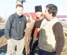 İç Sularda Balık Avlayana 1055 TL Ceza