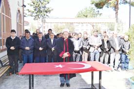 Şehit savcı için gıyabi cenaze namazı