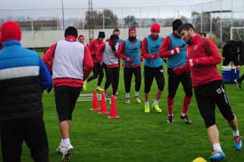 SAMSUNSPOR'DA HAZIRLIKLAR SÜRÜYOR