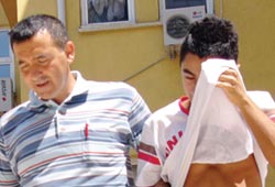 Ana yüreği dayanamadı