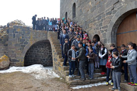 Yakutiye'den TEOG öncesi öğrencilere tarihi nefes