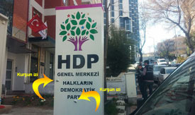 HDP Genel Merkezine Saldırı