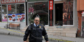 Çiçekçiye kurşun yağmuru