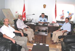 Dershaneciler Erol'a ziyaret