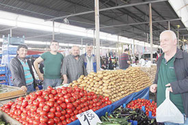 Çarşamba pazarında patates 2 liraya kadar düştü