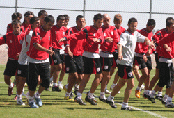 Samsunspor topbaşı yapıyor