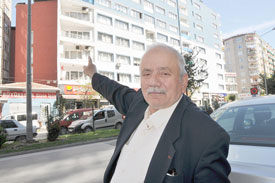 Gurbetçi, 5 katlı apartmanından oldu