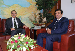 Vali-Rektör buluşması