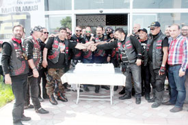 MOTOSİKLET TUTKUNLARI SAMSUN'DA