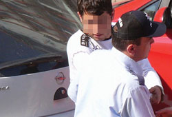 Saldırgan polisten kaçamadı