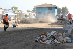 Müdürün çöp isyanı