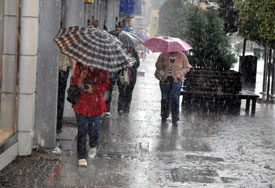 Orta Karadeniz'deki Kuvvetli Yağışlara Dikkat