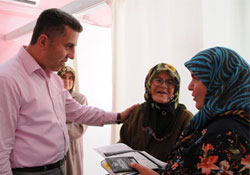 Havzaya hizmet yağdı