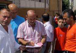 Mahelleli kaza istemiyor