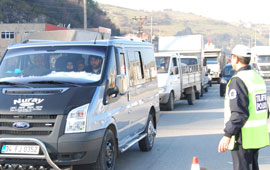 Sürücülere ceza yağdı