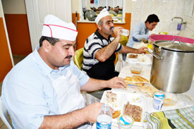 Aşçıların zorlu Ramazan sınavı