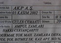 Böyle fatura görülmedi.