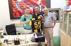 TERMESPOR'DA DESTEK TURU DEVAM EDİYOR