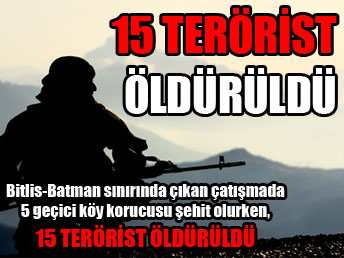 Batman'da çatışma ...