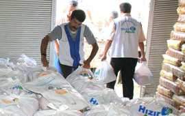 5 bin aileye Hızır gıda yardımı
