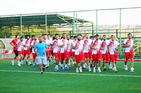 HAVZA BELEDİYESPOR SAHAYA İNDİ