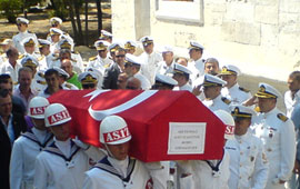 Kaybolan üsteğmenin cesedi