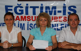 Eğitim-İş'den bayram mesajı