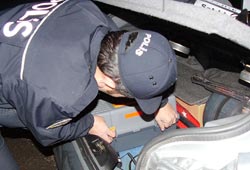 Polis göç açtırmadı