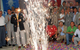 Erbay yeniden başkan