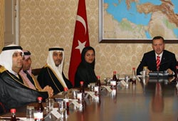 Erdoğan'ın konuğu Prenses Lübna