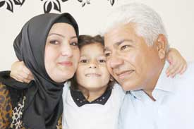 5 yaşındaki Nazan’a aile sevgisini yaşattılar