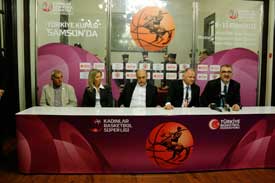 KADINLAR BASKETBOL SÜPER LİGİ TÜRKİYE KUPASI BASIN TOPLANTISI YAPILDI