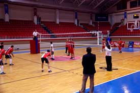 SAMSUN'DA KURUMLARARASI VOLEYBOL CUMHURİYET KUPASI BAŞLADI