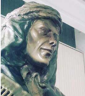 Fatma Çavuş’un heykeli dikildi