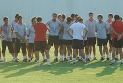 Samsunspor kampa girdi