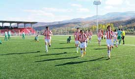 ALAÇAMSPOR U17'DE GALİBİYET SEVİNCİ