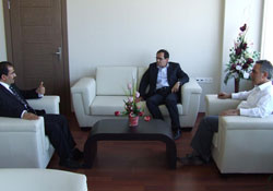 Kaymakam Demir'e ziyaret