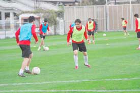 SAMSUNSPOR TAKTİK ÇALIŞTI