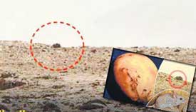 Mars yüzeyinde 3 metrelik fare!