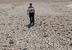 Sulama göletleri kuruyor