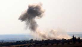 IŞİD mevzilerine bombardıman