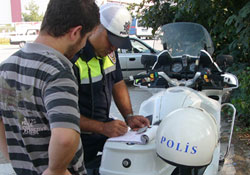 Hız sınırını aşanyara ceza