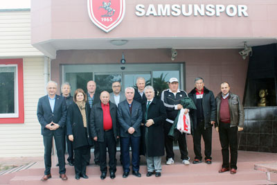 KIRGIZLAR SAMSUNSPOR'U ZİYARET ETTİ