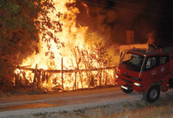 Köy yangını