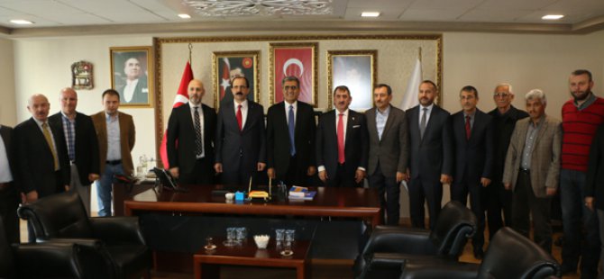 Konuk’tan AK Parti İl Başkanlığı’na ziyaret