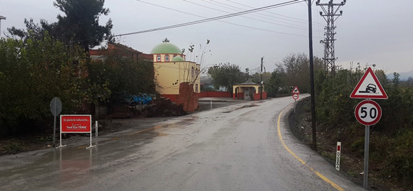 ÇARŞAMBA’DA YOL ÇALIŞMALARI